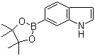 structure of CAS# 642494-36-8, 吲哚-6-硼酸频哪醇酯