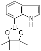 structure of CAS# 642494-37-9, Indole-7-boronic acid pinacol ester