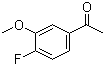 structure of CAS# 64287-19-0, 4-氟-3-甲氧基苯乙酮