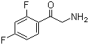 structure of CAS# 643029-92-9, 2-Amino-2',4'-difluoroacetophenone