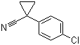 structure of CAS# 64399-27-5, 1-(4-Chlorophenyl)cyclopropanecarbonitrile