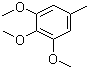 structure of CAS# 6443-69-2, 3,4,5-三甲氧基甲苯