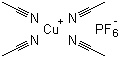 structure of CAS# 64443-05-6, 六氟磷酸四乙腈铜