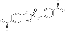 CAS 登录号：645-15-8, 双(对硝基苯基)磷酸酯