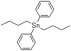 structure of CAS# 6452-61-5, 二丁基二苯基锡