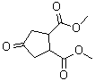 CAS # 6453-07-2, 4-Oxo-1,2-cyclopentanedicarboxylic acid dimethyl ester, Dimethyl 4-oxo-1,2-cyclopentanedicarboxylate