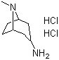 structure of CAS# 646477-45-4, 8-Methyl-8-azabicyclo[3.2.1]octan-3-amine dihydrochloride