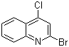 structure of CAS# 64658-05-5, 2-溴-4-氯喹啉