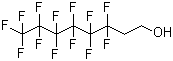 structure of CAS# 647-42-7, 3,3,4,4,5,5,6,6,7,7,8,8,8-Tridecafluoro-1-octanol