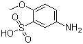 structure of CAS# 6470-17-3, 对氨基苯甲醚-2-磺酸