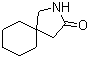 CAS # 64744-50-9, Gabapentin-lactam, 3,3-Pentamethylene-4-butyrolactam, 2-Azaspiro[4.5]decan-3-one