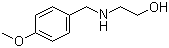 structure of CAS# 64834-63-5, 2-[(4-甲氧基苄基)氨基]乙醇
