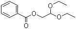 structure of CAS# 64904-47-8, 苯甲酰氧基乙醛缩二乙醇