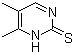 CAS # 64942-98-9, 4,5-Dimethyl-2-pyrimidinethiol, 4,5-Dimethyl-2(1H)-pyrimidinethione