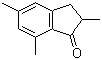 structure of CAS# 65001-59-4, 2,5,7-三甲基-1-茚满酮