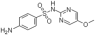 structure of CAS# 651-06-9, Sulfameter