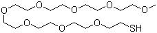 structure of CAS# 651042-83-0, 2,5,8,11,14,17,20,23-八氧杂二十五烷-25-硫醇