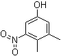 structure of CAS# 65151-58-8, 3,4-Dimethyl-5-nitrophenol