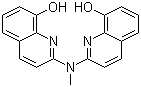 structure of CAS# 65165-14-2, N-甲基-2,2'-亚氨双(8-喹啉醇)