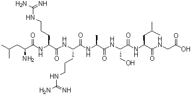 structure of CAS# 65189-71-1, 肯普肽