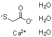 structure of CAS# 65208-41-5, 巯基乙酸钙盐三水合物