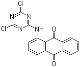CAS 登录号：6522-75-4, 2-(1-蒽醌基氨基)-4,6-二氯-1,3,5-三嗪