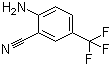 structure of CAS# 6526-08-5, 2-Amino-5-trifluoromethylbenzonitrile