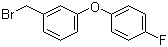 structure of CAS# 65295-58-1, 3-(4-氟苯氧基)溴化苄