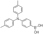 structure of CAS# 654067-65-9, B-4-[双(4-甲基苯基)氨基]苯基]硼酸