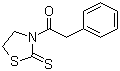 CAS # 65439-58-9, 3-(2-Phenylacetyl)thiazolidine-2-thione, 3-(Phenylacetyl)-2-thiazolidinethione, 2-Phenyl-1-(2-thioxo-3-thiazolidinyl)ethanone