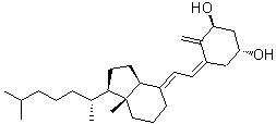 structure of CAS# 65445-14-9, (1alpha,3beta,5E,7E)-9,10-Secocholesta-5,7,10(19)-triene-1,3-diol