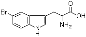 structure of CAS# 6548-09-0, 5-溴色氨酸
