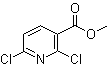 structure of CAS# 65515-28-8, 2,6-二氯烟酸甲酯