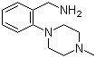 structure of CAS# 655256-68-1, 1-[2-(4-Methylpiperazin-1-yl)phenyl]methanamine