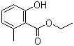 structure of CAS# 6555-40-4, 6-Methylsalicylic acid ethyl ester
