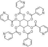 structure of CAS# 6556-11-2, Inositol nicotinate