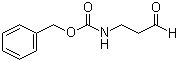 structure of CAS# 65564-05-8, 3-[(Benzyloxycarbonyl)amino]propionaldehyde