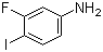 CAS # 656-66-6, 3-Fluoro-4-iodoaniline