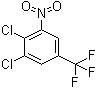 3,4-Dichloro-5-nitrobenzotrifluoride molecular structure (CAS 657-02-3)