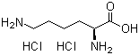 structure of CAS# 657-26-1, L-Lysine dihydrochloride
