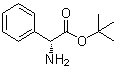 structure of CAS# 65715-93-7, (2R)-氨基(苯基)乙酸叔丁酯