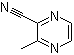 CAS # 65735-15-1, 3-Methyl-2-pyrazinecarbonitrile
