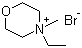structure of CAS# 65756-41-4, 4-Ethyl-4-methylmorpholinium bromide