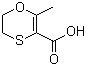 structure of CAS# 6577-69-1, 2-Methyl-5,6-dihydro-1,4-oxathiine-3-carboxylic acid