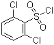 structure of CAS# 6579-54-0, 2,6-Dichlorobenzenesulfonyl chloride