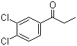 structure of CAS# 6582-42-9, 3',4'-Dichloropropiophenone