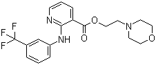 structure of CAS# 65847-85-0, Morniflumate