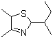 structure of CAS# 65894-82-8, 2-(2-丁基)-4,5-二甲基-3-噻唑啉