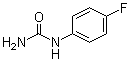 CAS # 659-30-3, 4-Fluorophenylurea, (p-Fluorophenyl)urea