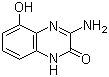 structure of CAS# 659729-85-8, 3-Amino-5-hydroxyquinoxalin-2-(1H)-one